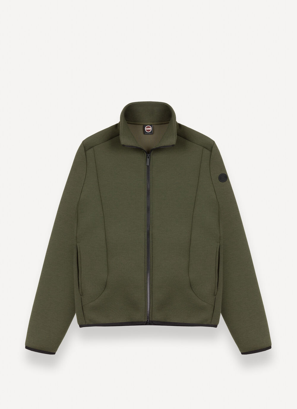 Full-zip scuba sweatshirt image number 4