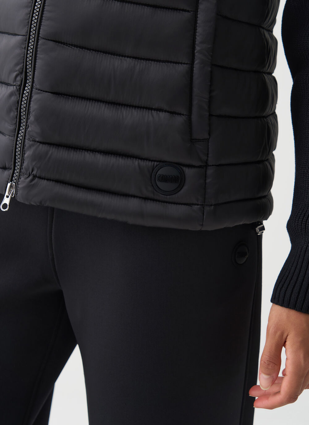 Veste &agrave; manches en maille image number 2