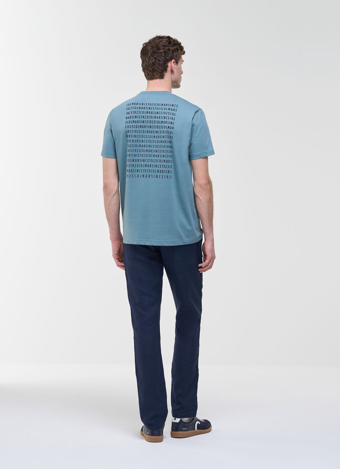 T-shirt con stampa sulla schiena