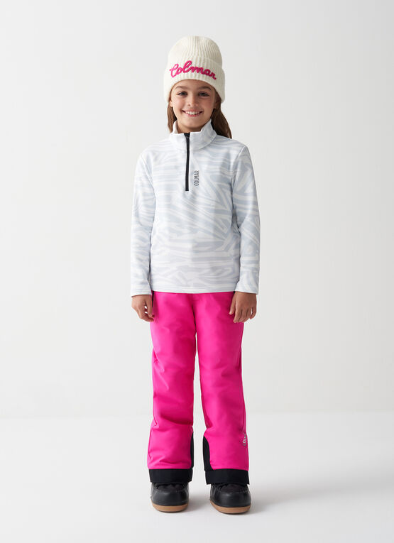 Scratchy girl's ski fleece