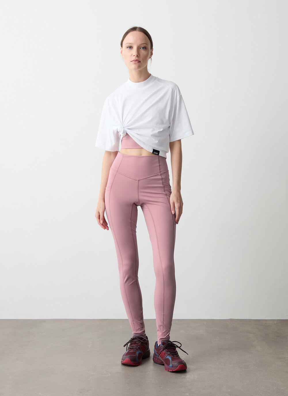 Technical fabric leggings image number 3