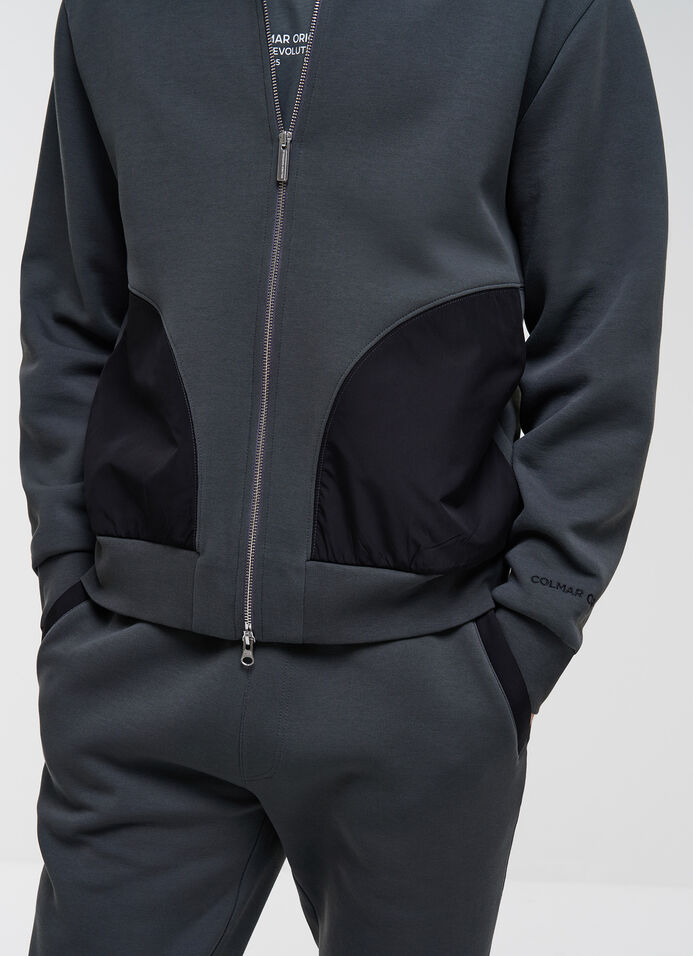 Sudadera con inserciones de nailon image number 2