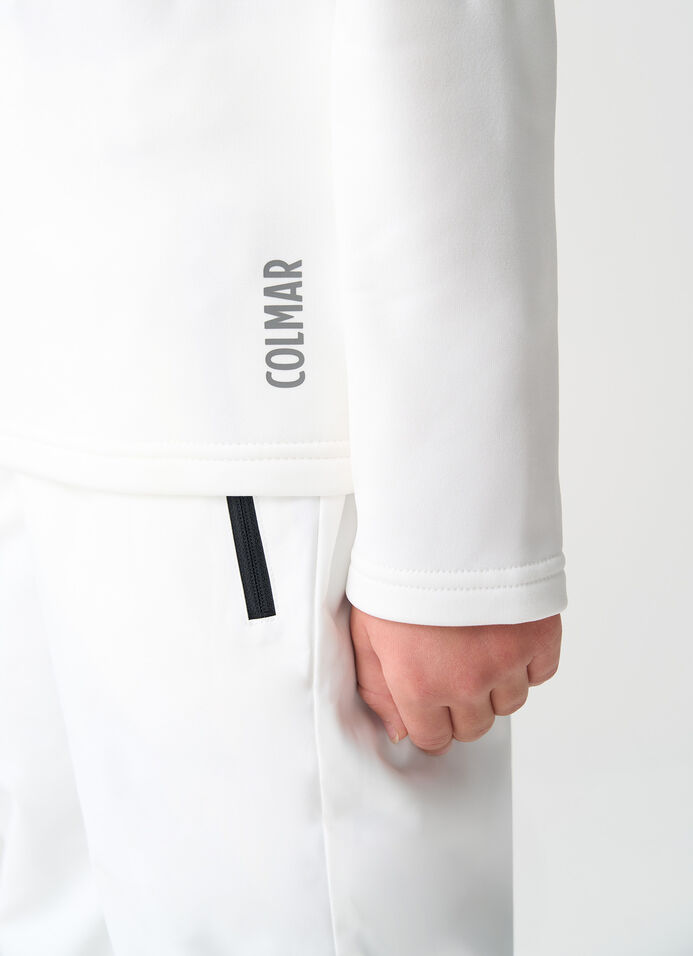 Girl's ski fleece with teddy insert image number 2