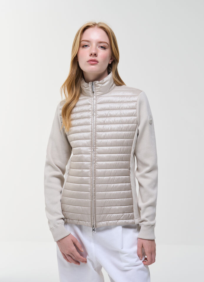 Hybrid jacket in padding