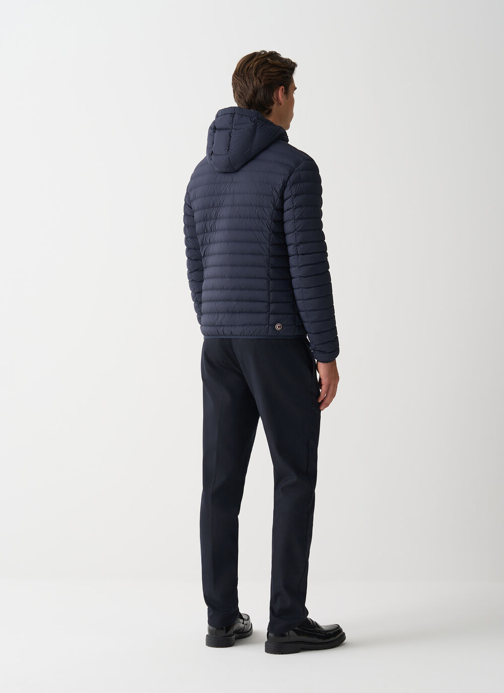 Light down jacket with hood image number 3