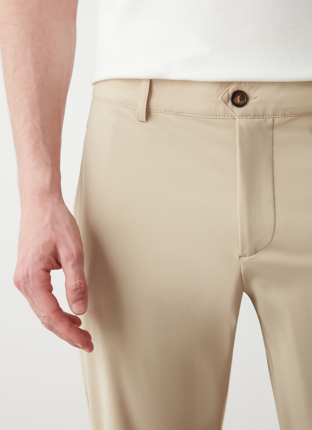 Easy care lightweight trousers image number 2