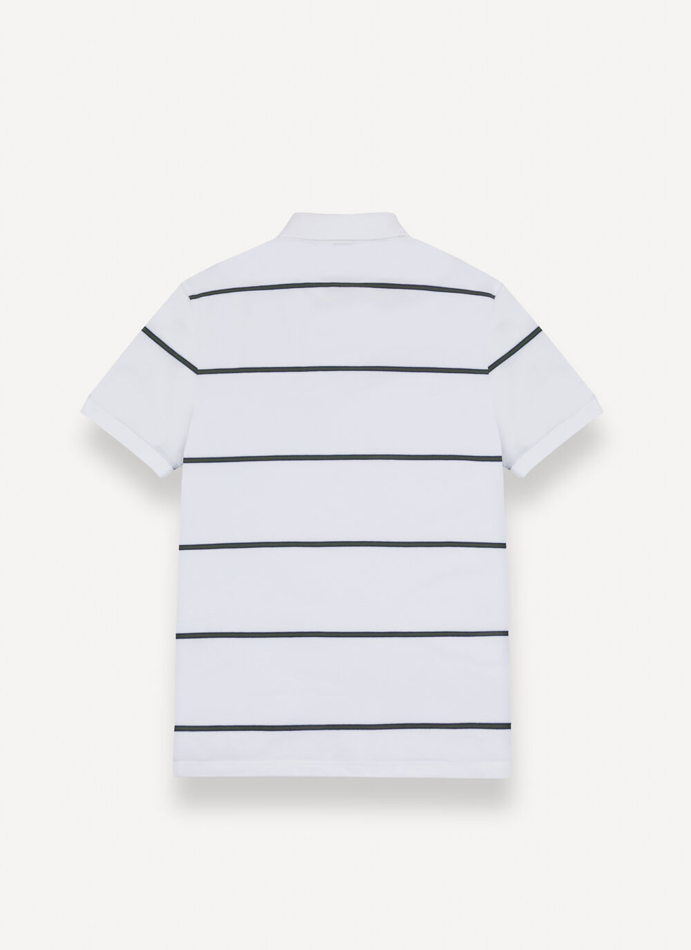 Striped piqu&eacute; polo shirt  image number 5