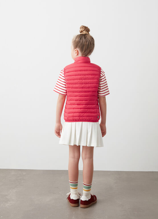 Quilted down gilet