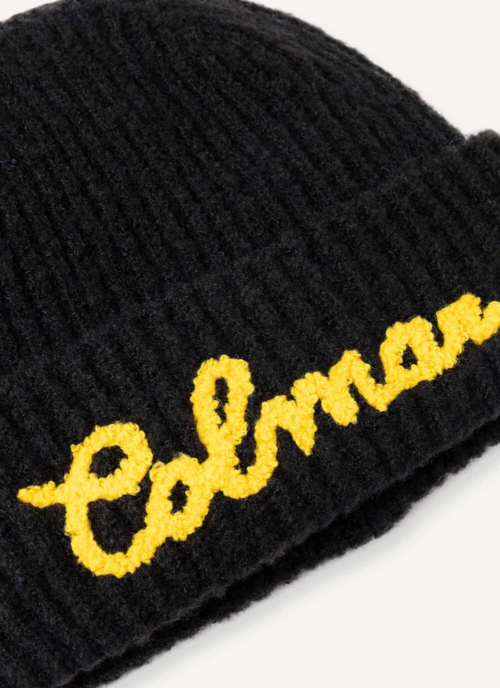 Women&rsquo;s rib-knit hat with logo image number 3