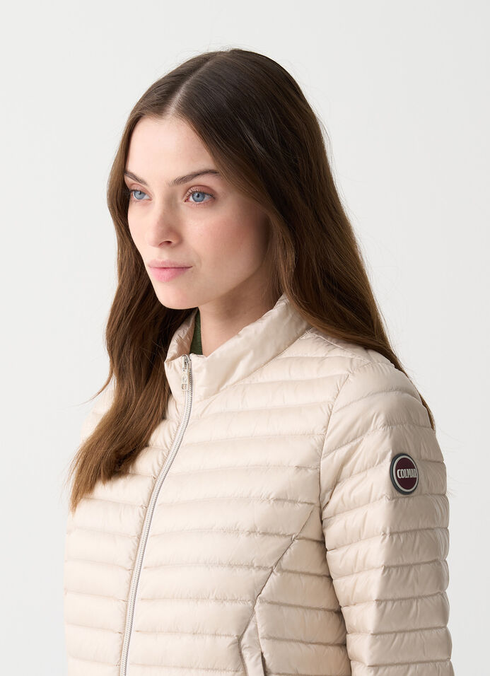 Quilted down-padded cape image number 2