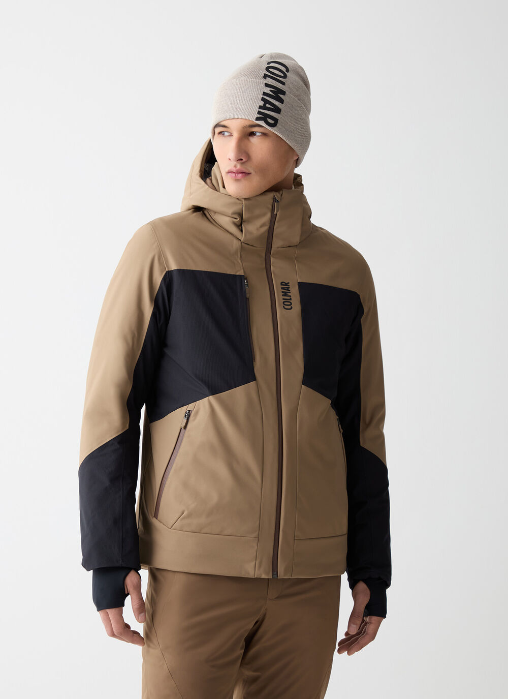 Ski jacket with ventilation zip image number 0