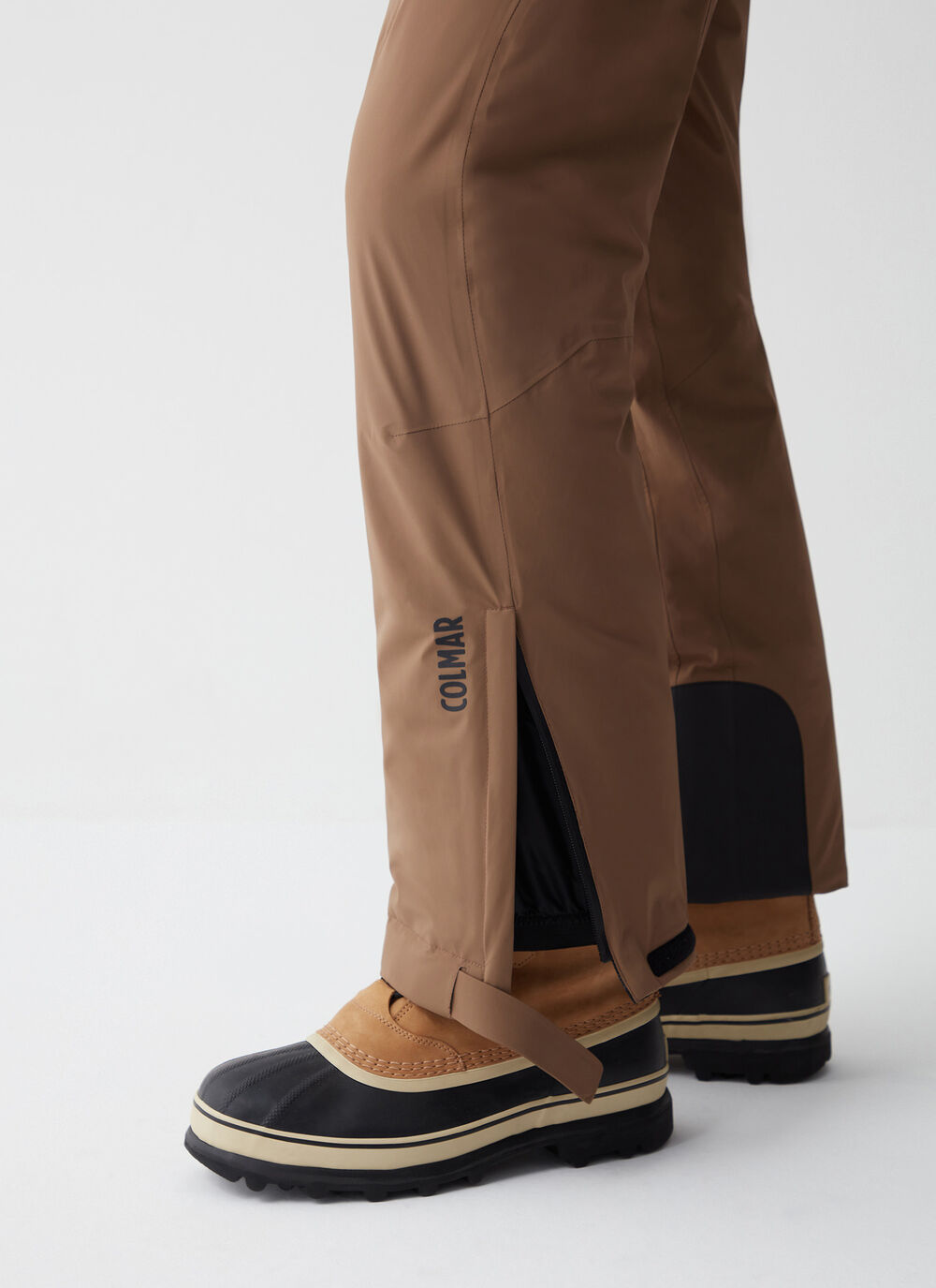 Two-way stretch padded ski salopettes image number 2