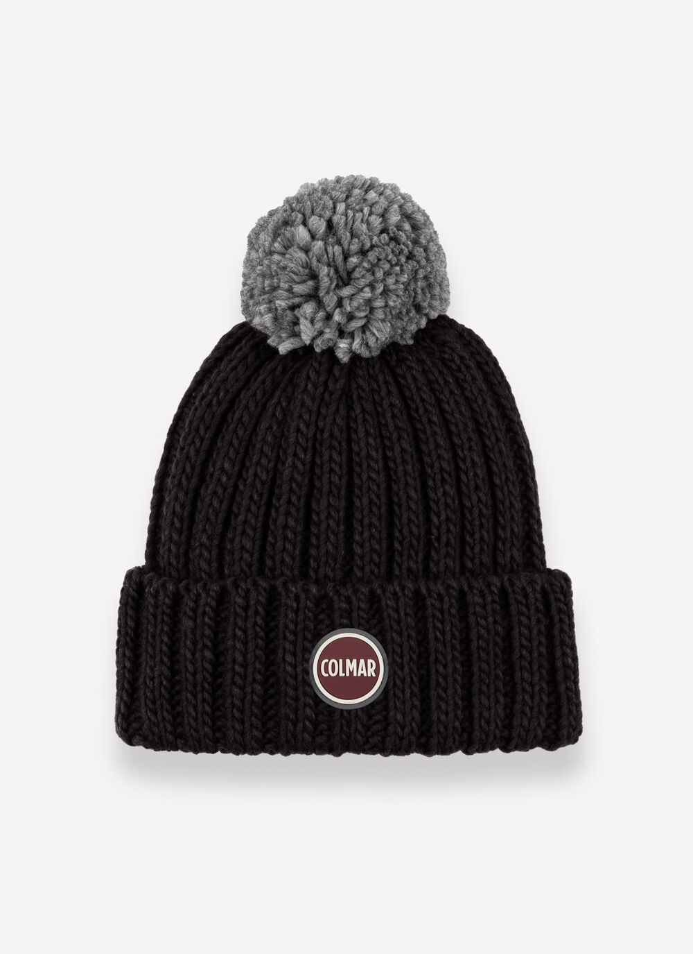 Cappello coste con pompon unisex image number 1