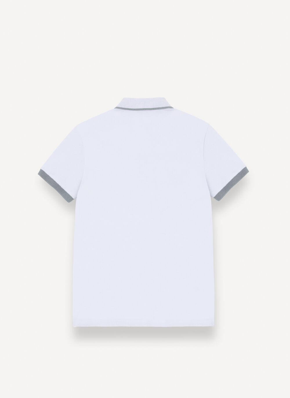 Stretch-Poloshirt mit farblich abgesetzten Details image number 5