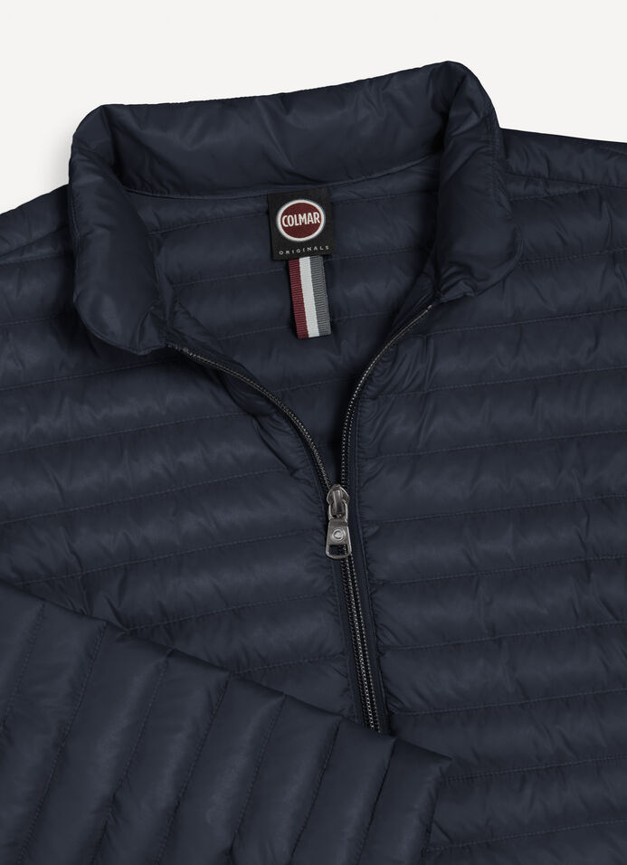 Padded collar down jacket image number 6