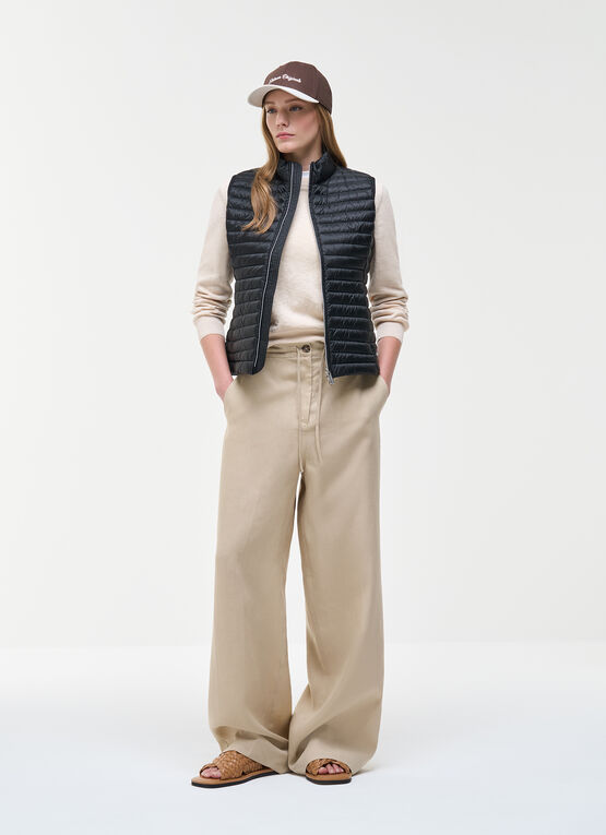 Lightweight down vest