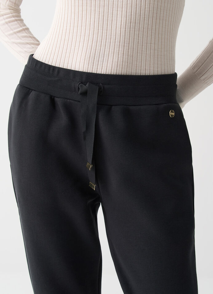 Tracksuit bottoms with drawstring image number 2