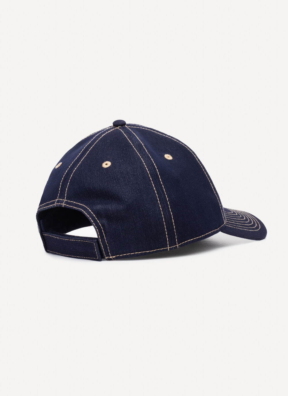 Unisex-Baseballkappe aus Denim image number 3