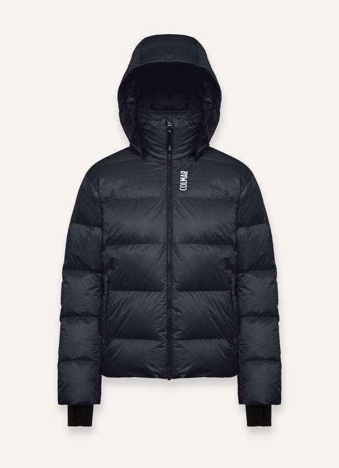 Puffy padded ski jacket image number 4