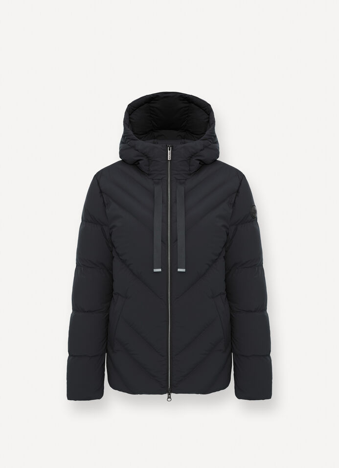 Doudoune stretch avec cordon de serrage image number 4