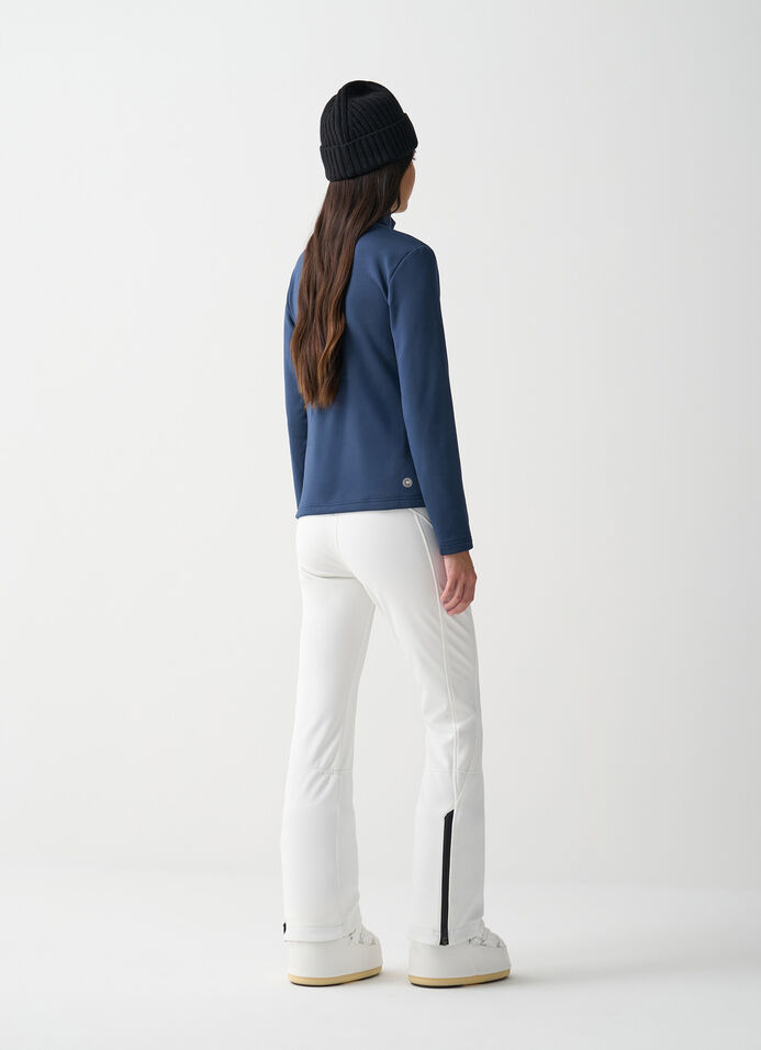 Half-zip stretch ski fleece image number 3