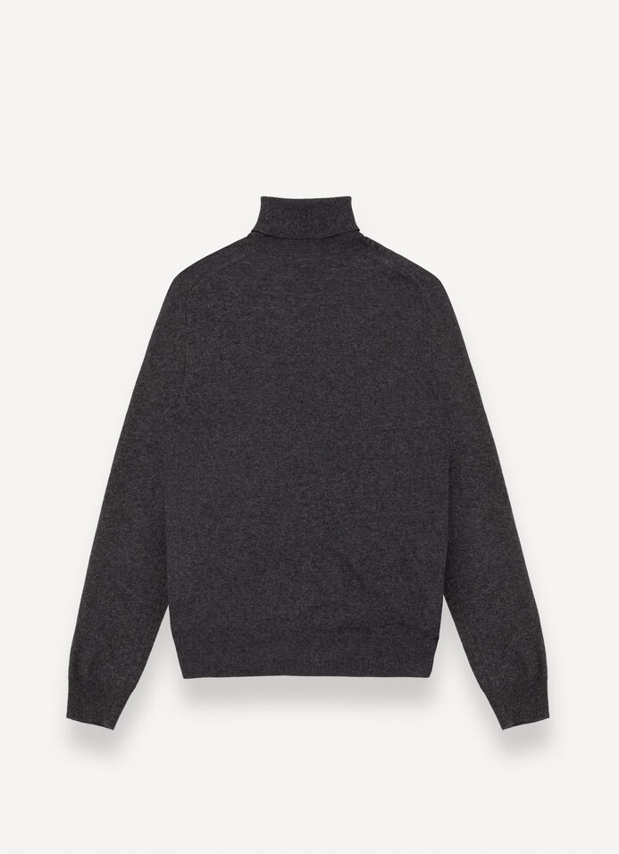 Fine knit polo-neck jumper  image number 6