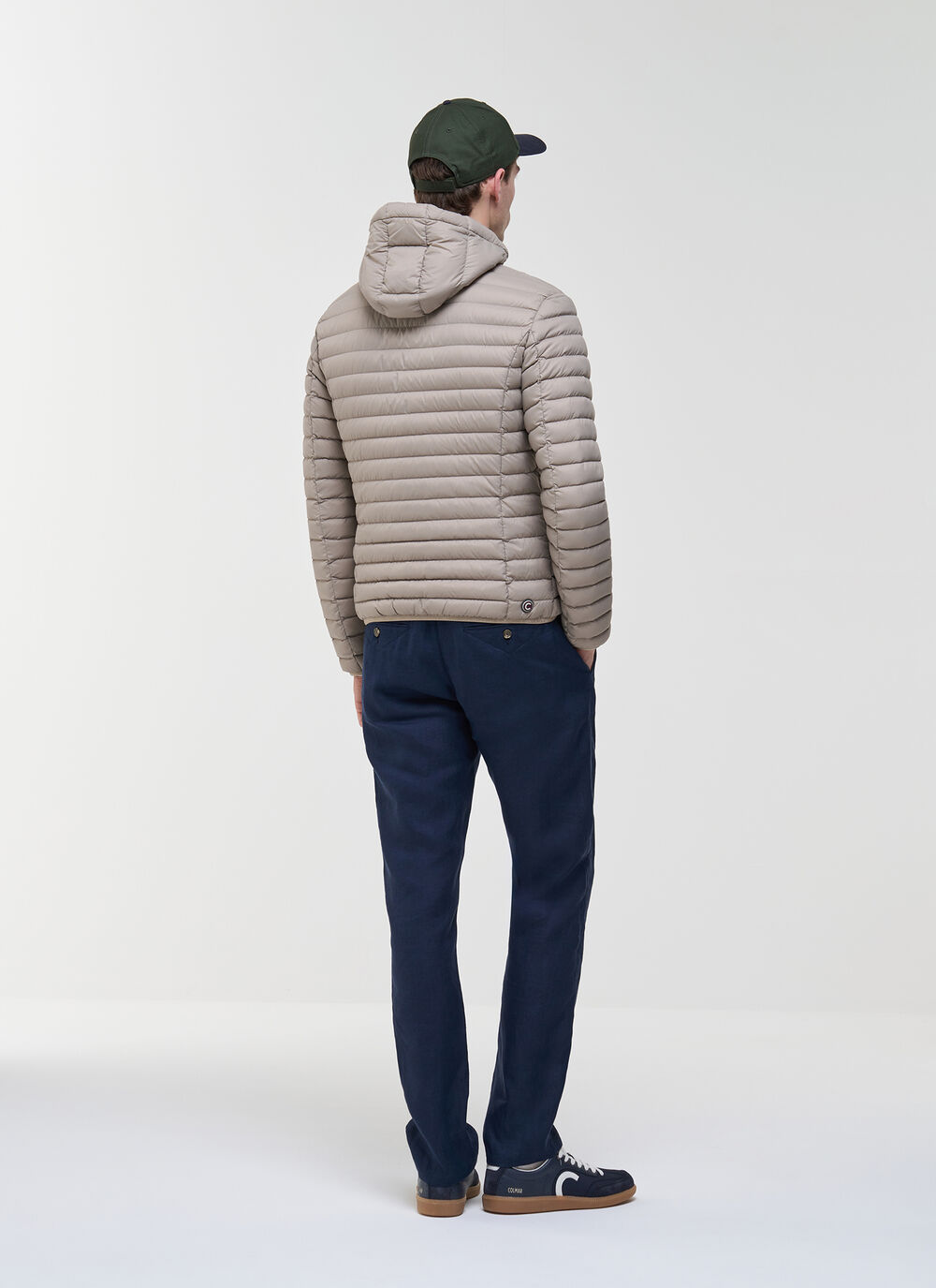 Light down jacket with hood image number 3