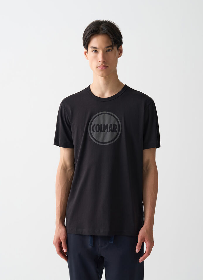 Crew-neck T-shirt with logo  image number 0