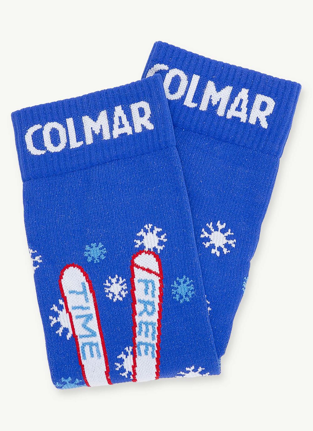 Unisex snowflake ski socks image number 2