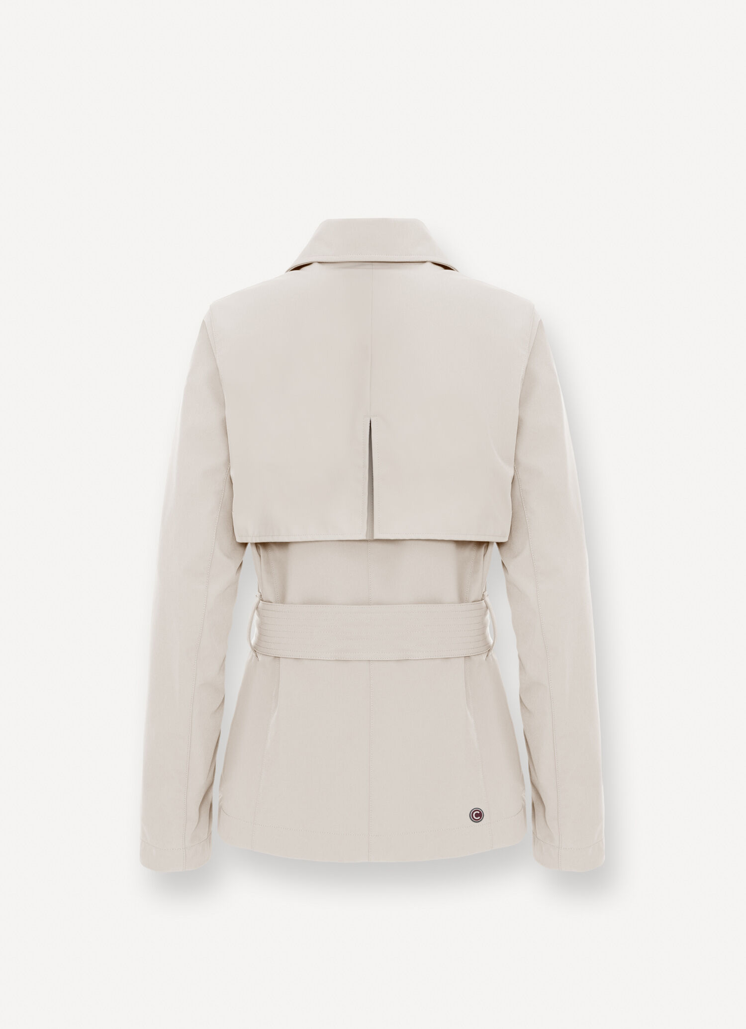 アウターその他 COLMAR Woman Trench coat Beige 19006WV 219 Short softshell trench coat with belt - PORCELAIN BEIGE | Colmar