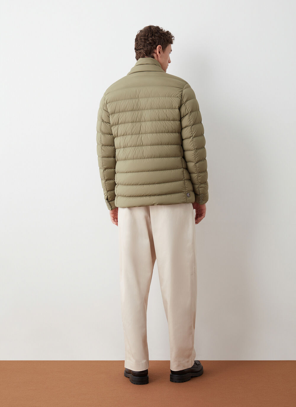 Super-matte padded stretch blazer image number 3