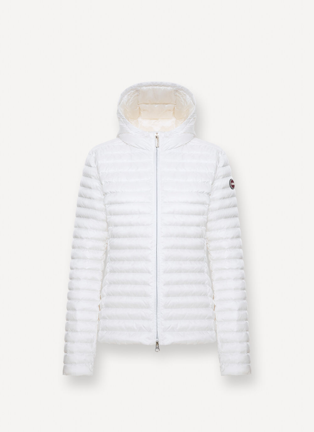 Light down jacket with hood image number 4