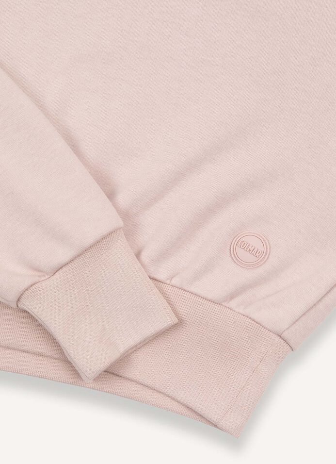 Cropped relaxed-fit sweatshirt image number 6