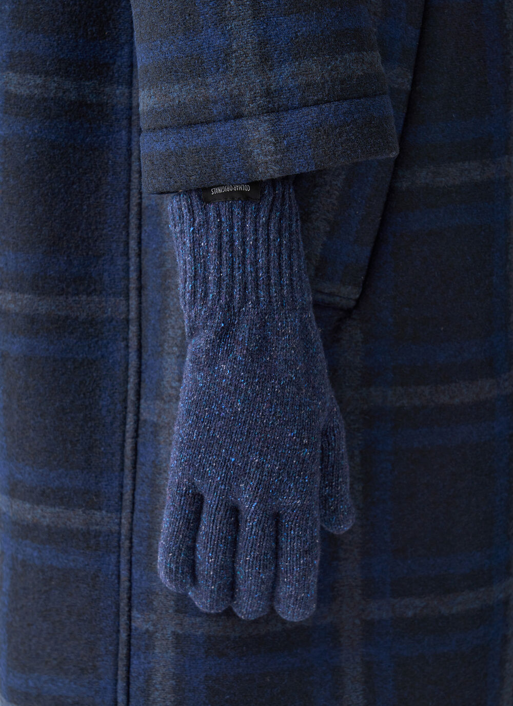 Unisex melange gloves image number 1