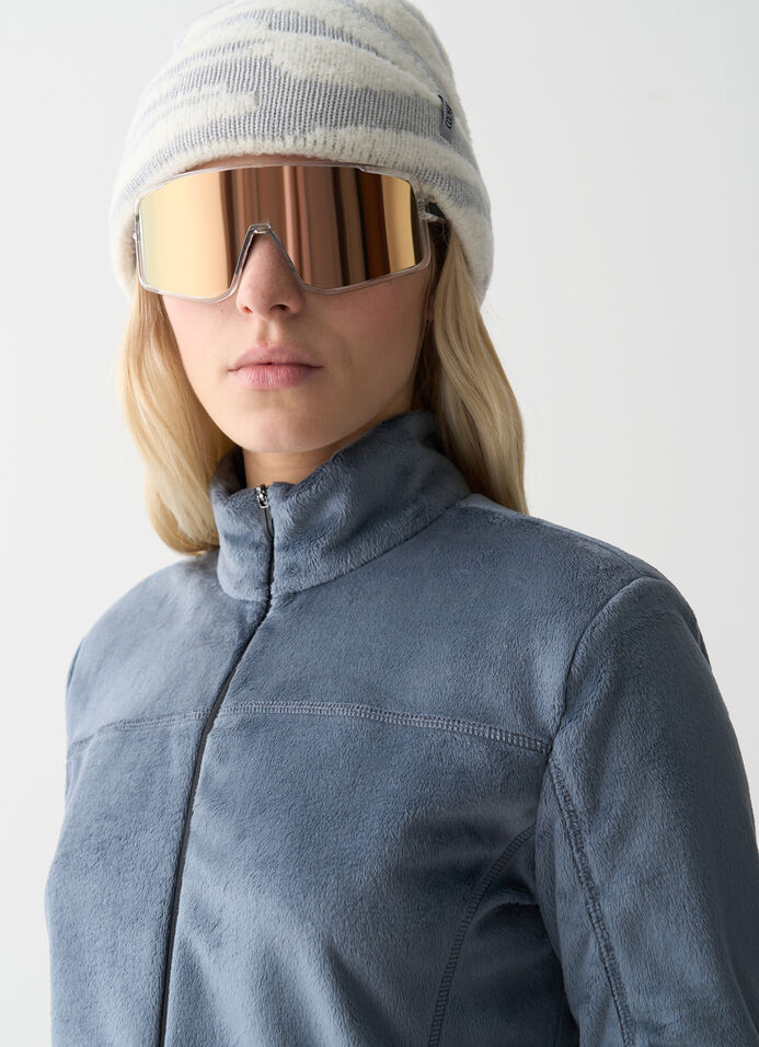 Polaire de ski effet peluche image number 2