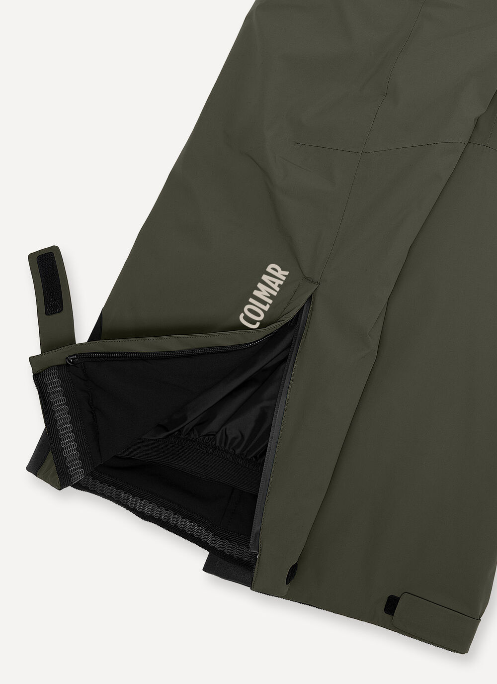 Two-way stretch padded ski salopettes image number 6