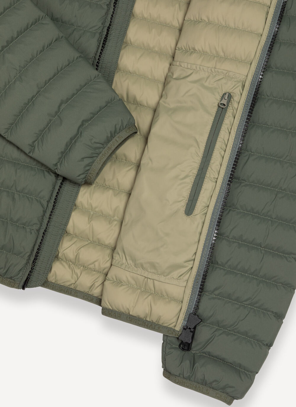 Light down jacket with hood image number 6