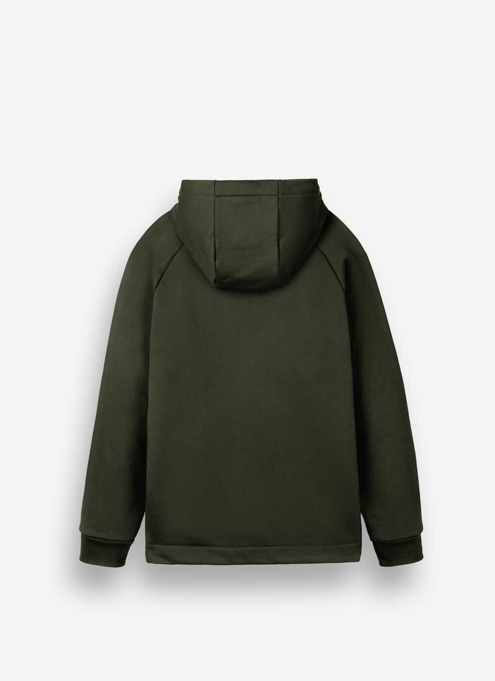 Sweatshirt with zip and maxi-pocket image number 4