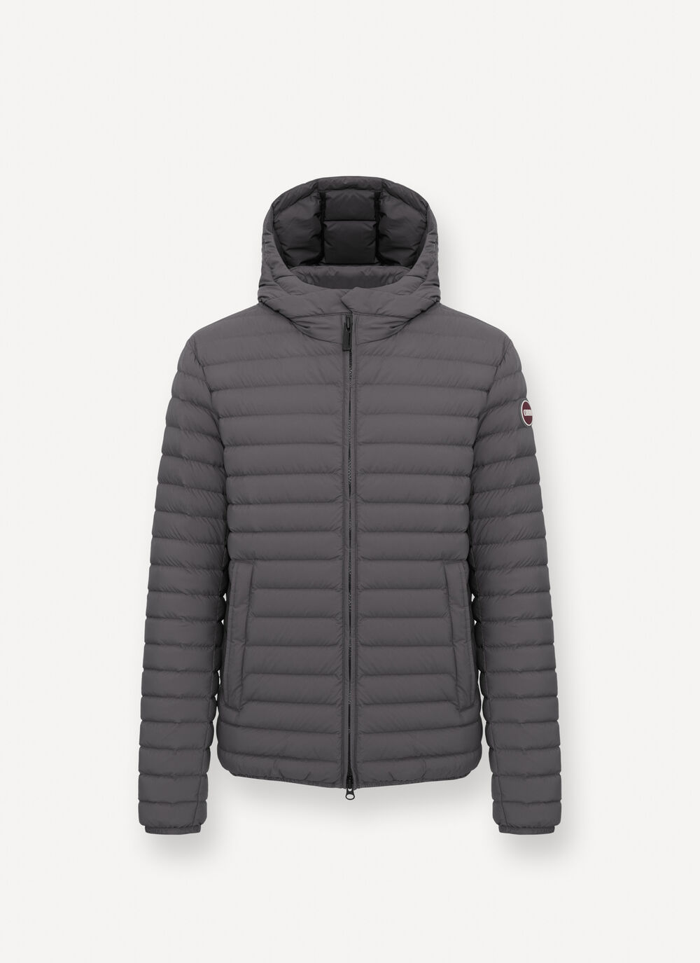 Light down jacket with hood image number 4