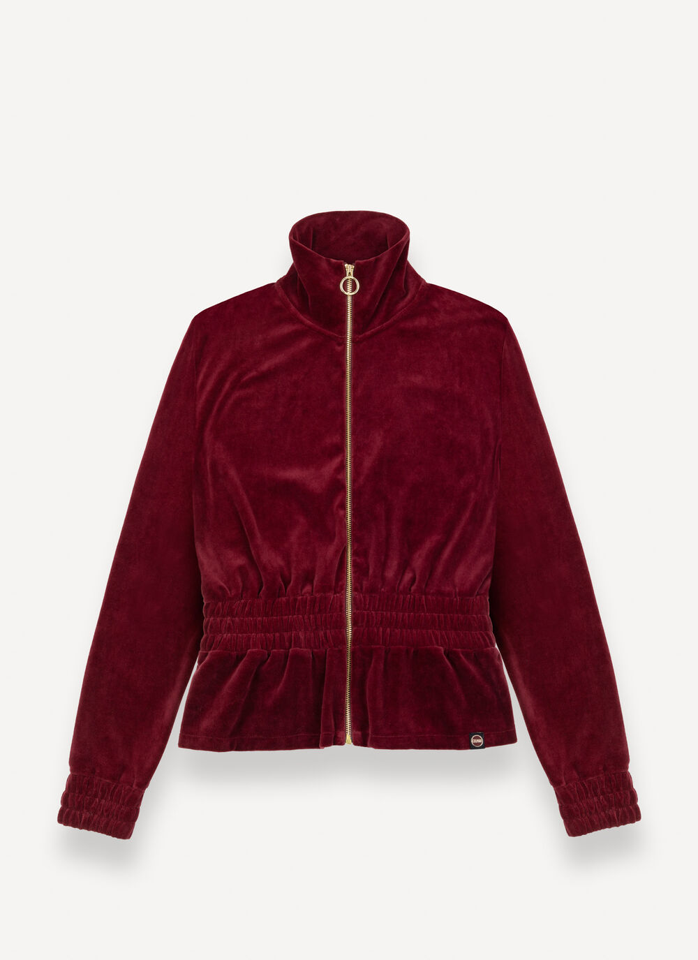 Samt-Sweatshirt mit Gummizug image number 3