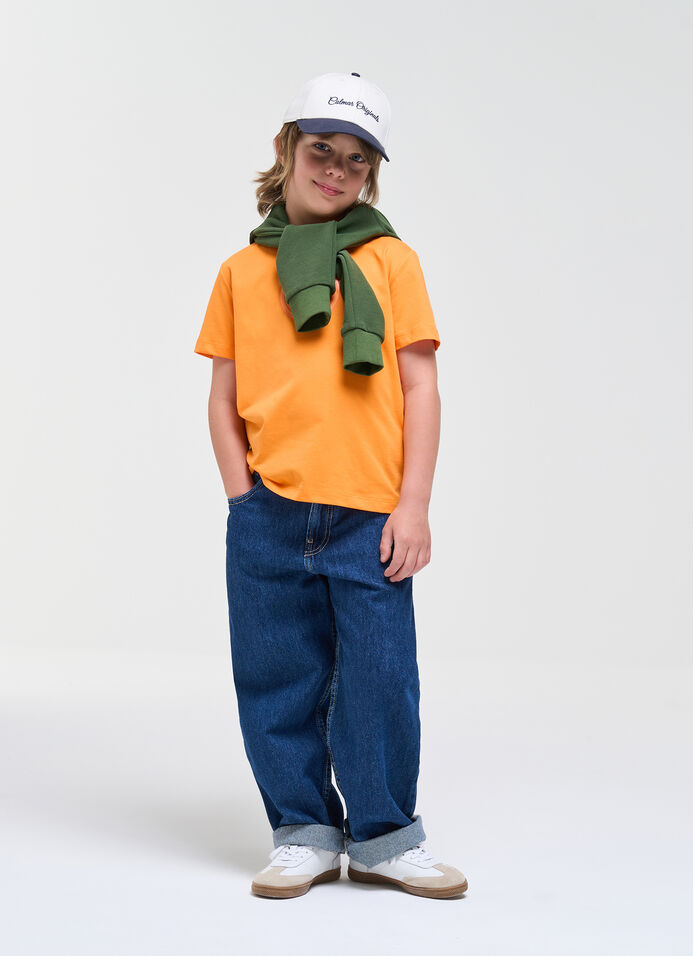 T-shirt with maxi logo