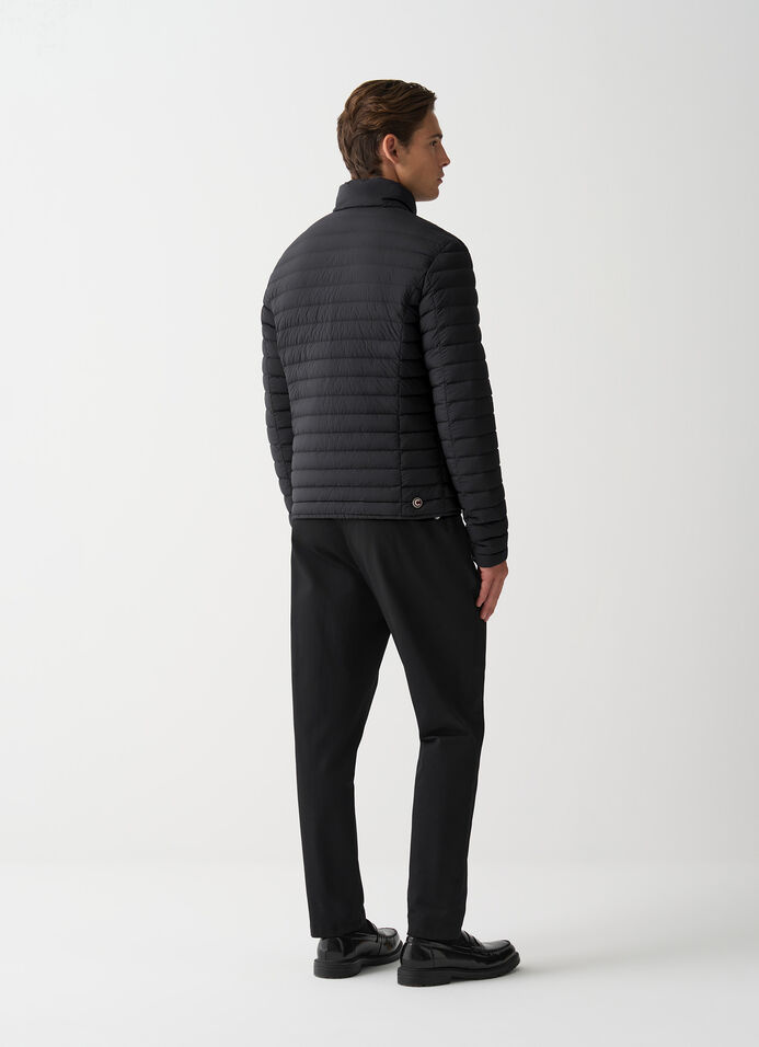 Light down jacket with padded collar  image number 3