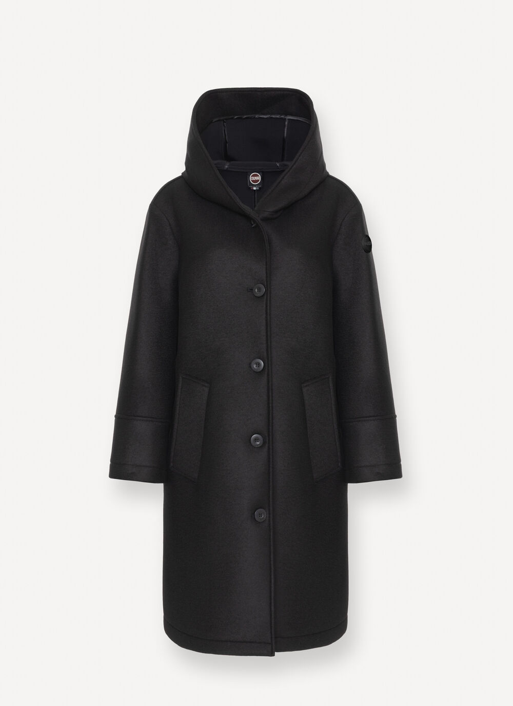 Long coat with hood image number 4