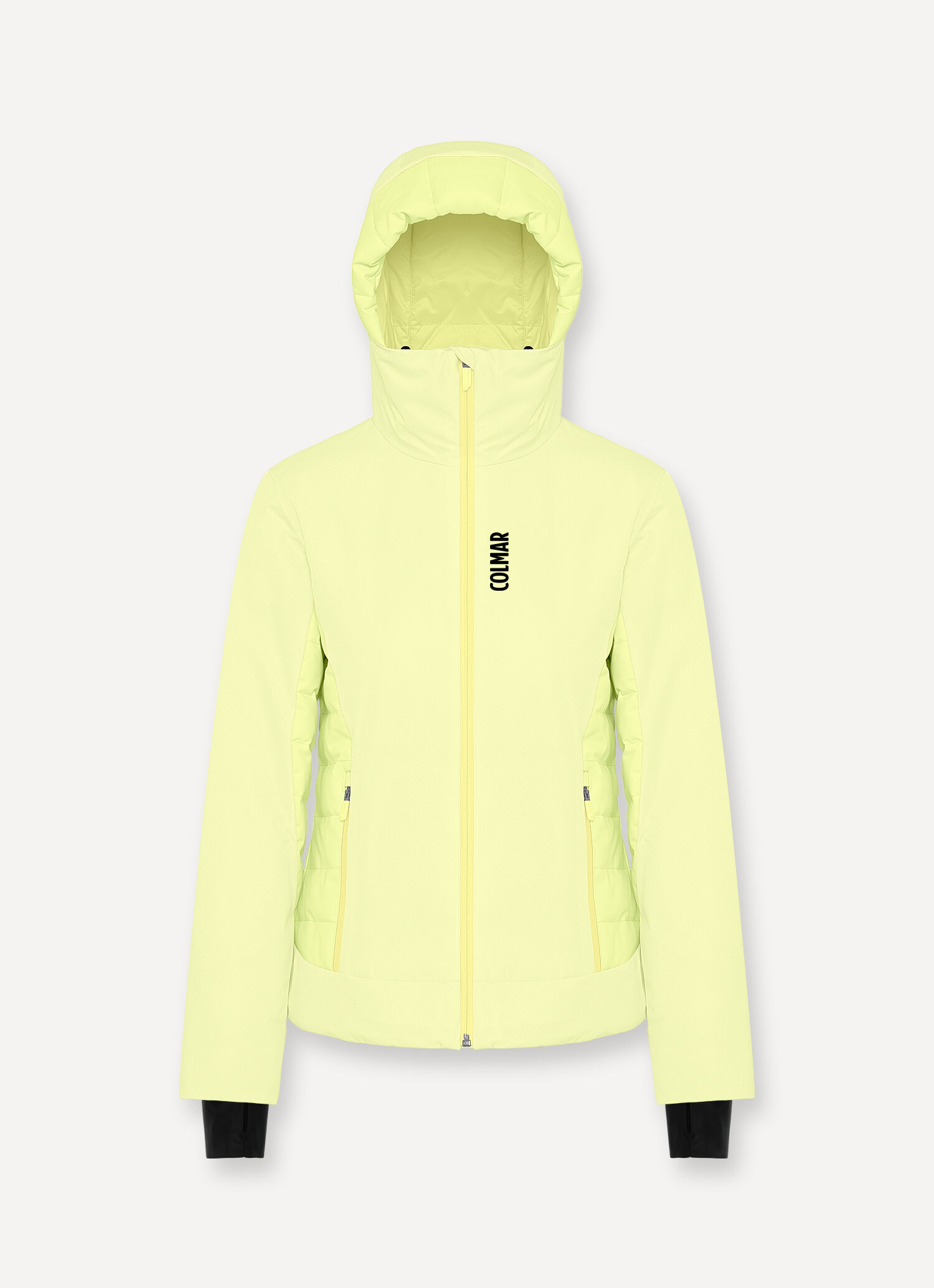 ジャケット COLMAR Woman Jacket Yellow Cream 19963XG 219 Slim-fit ski jacket - LASER LEMON YELLOW | Colmar