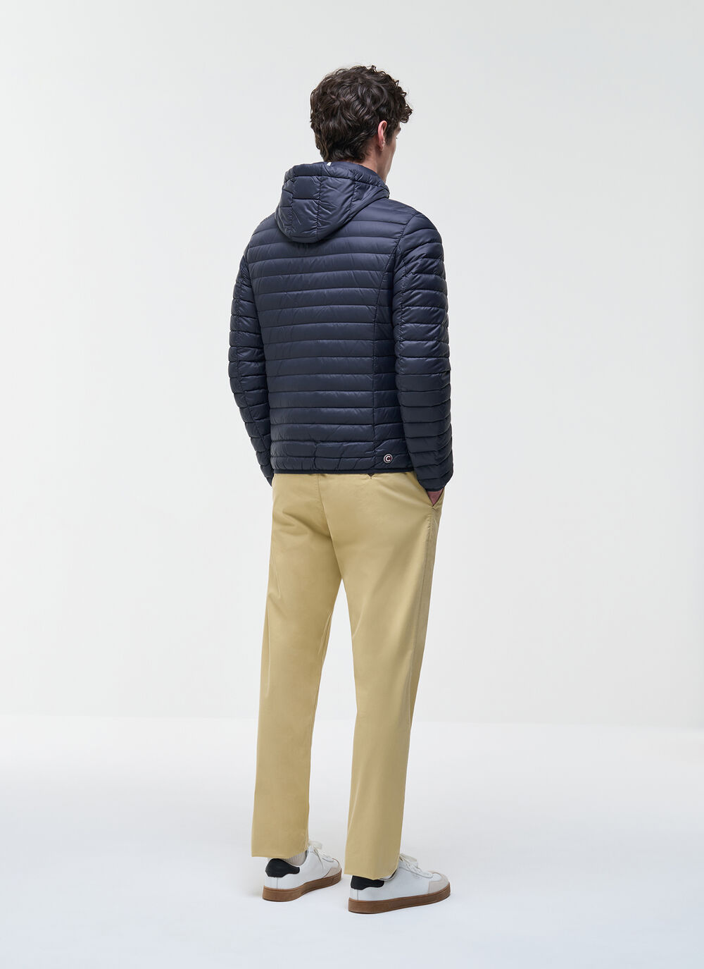 Light down jacket with hood image number 3