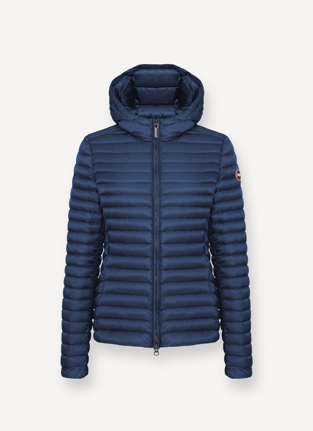 Light down jacket with hood