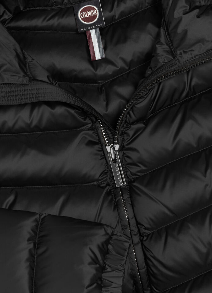 Quilted down jacket with hood image number 6