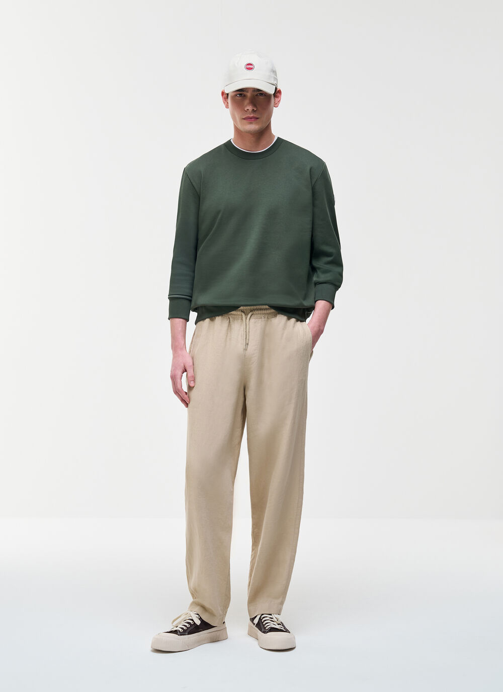 Crew neck sweatshirt image number 1