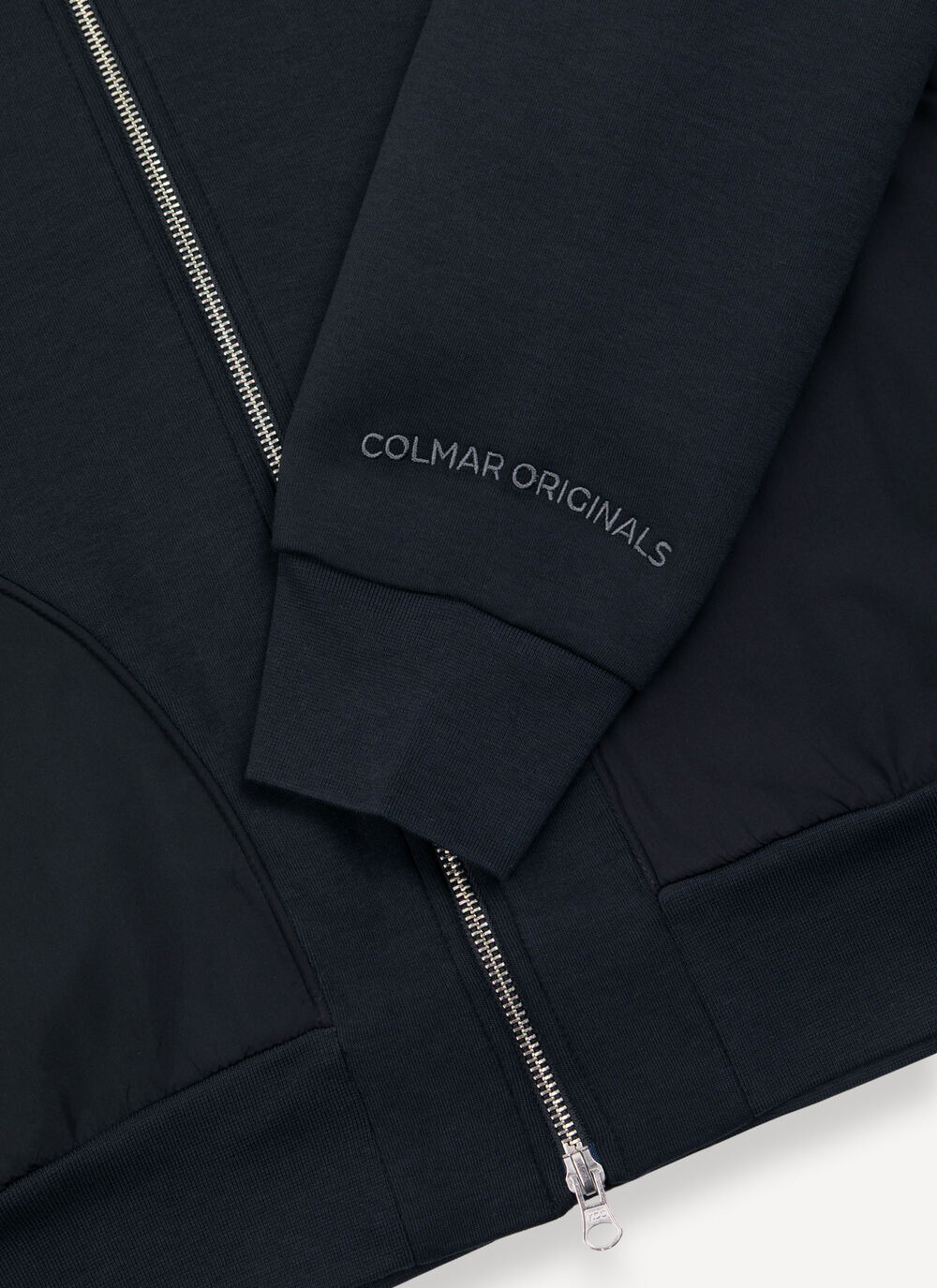 Hooded sweatshirt with nylon inserts image number 6