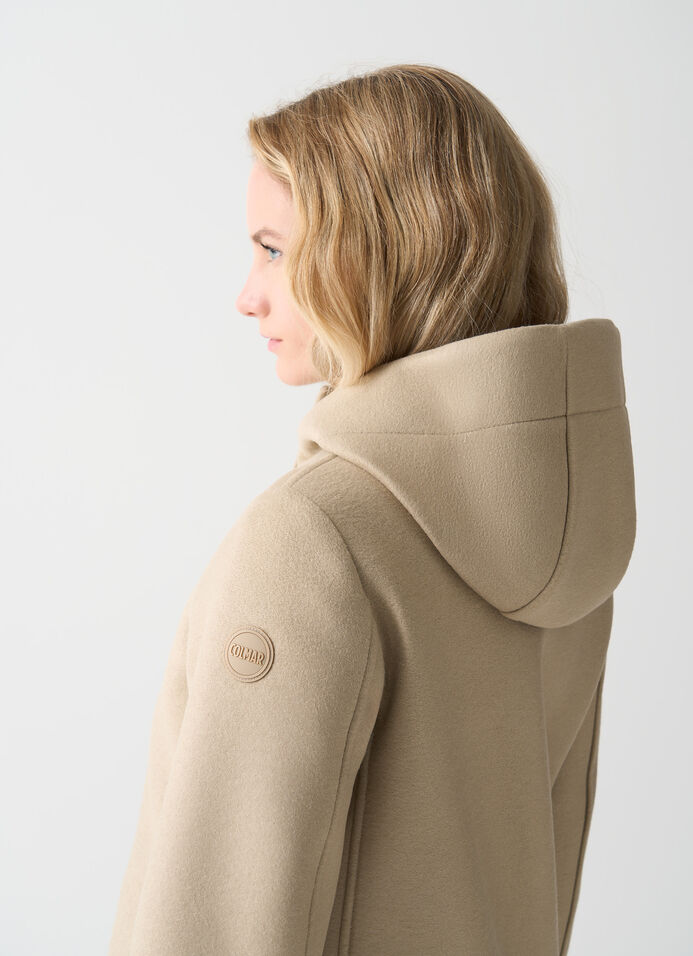Coat with hood image number 2